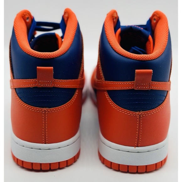 NEW Nike Dunk High Retro Blue Orange Knicks DD1399-800 Men's Size Multi - Picture 4 of 6